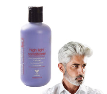 Load image into Gallery viewer, Purple Shampoo for Blonde or Highlighted Hair - Eliminates Brassiness and Yellow Tones - 100% Paraben Free &amp; Cruelty Free Shampoo - (8.5 Fl Oz) Highlight Shampoo – Color Brightening Shampoo