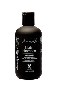 Biotin Shampoo for Men - Hair Growth Shampoo Infused with Aloe Vera, Pro-Vitamin B5 & Cucumber Extract for Hair Loss Treatment - Men's 100% All-Natural Thickening Shampoo, 8.5 FL. OZ.